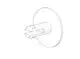 DORNBRACHT-Abdeckung-fuer-Thermostatgriff-ERSATZTEILE-093120049-Chrom-093120049-00 gallery number 1